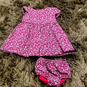 Girls 6 month Ralph Lauren pink floral dress